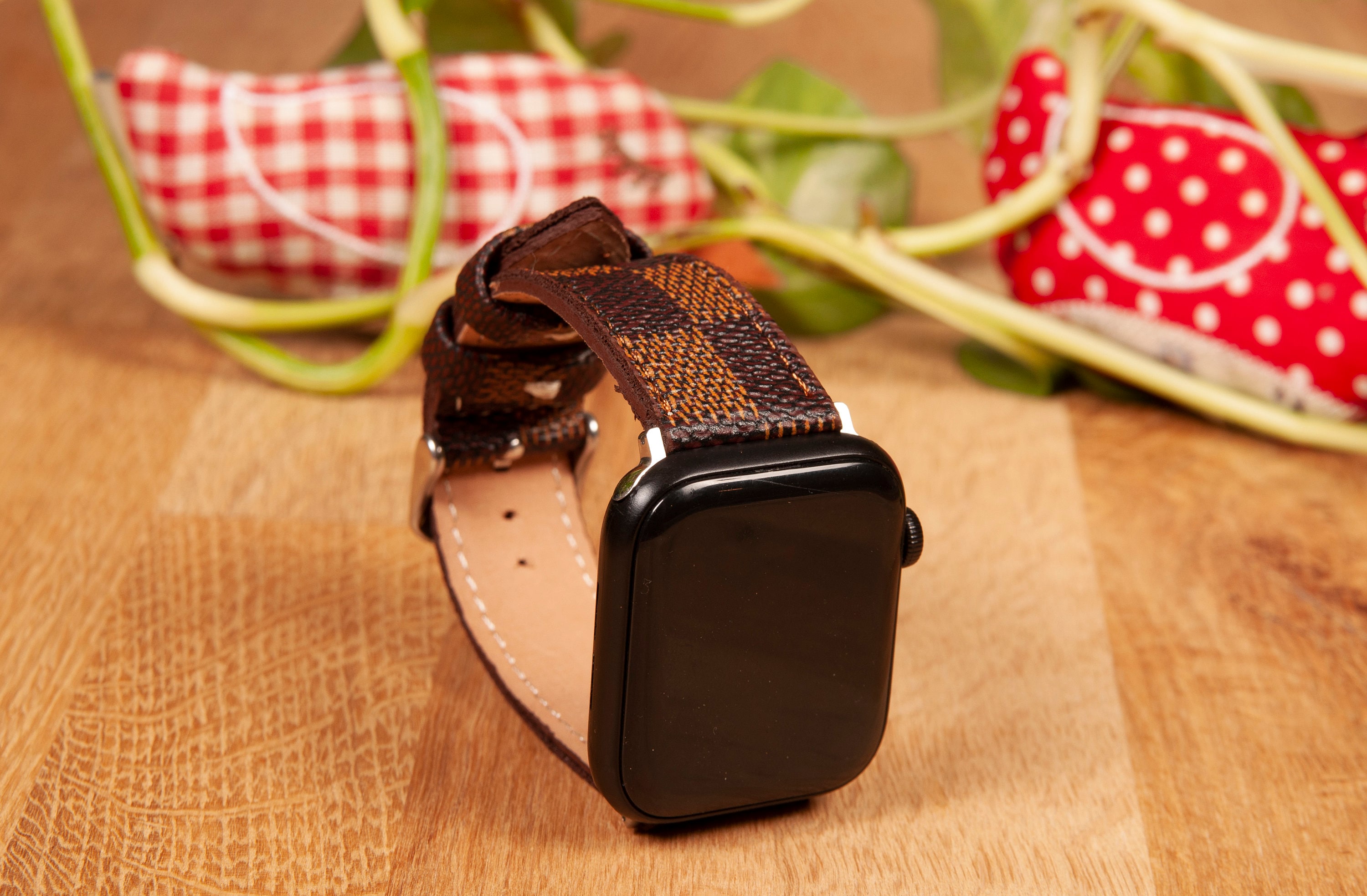 apple watch band louis vuitton leather