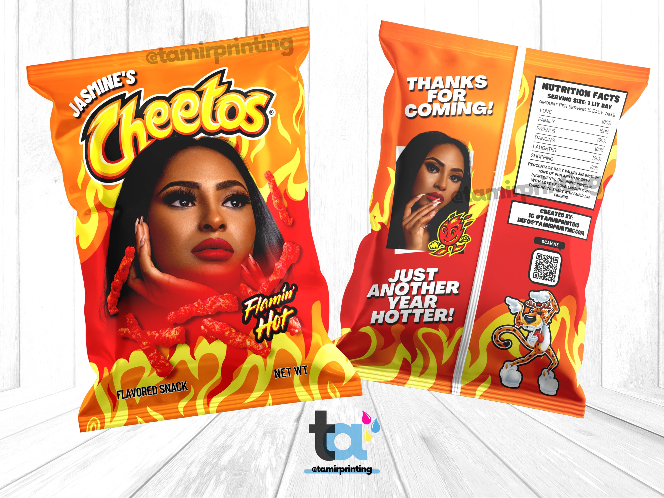 Cheetos Chips – Pink Dot