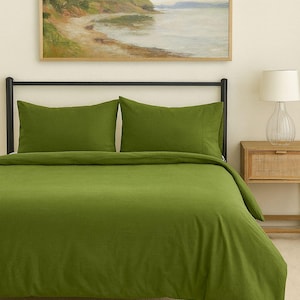 3 Piece Boho Bedding King/Queen/Twin Size Cotton Duvet Cover Set, Quilt Comforter Cover With Pillowcases,