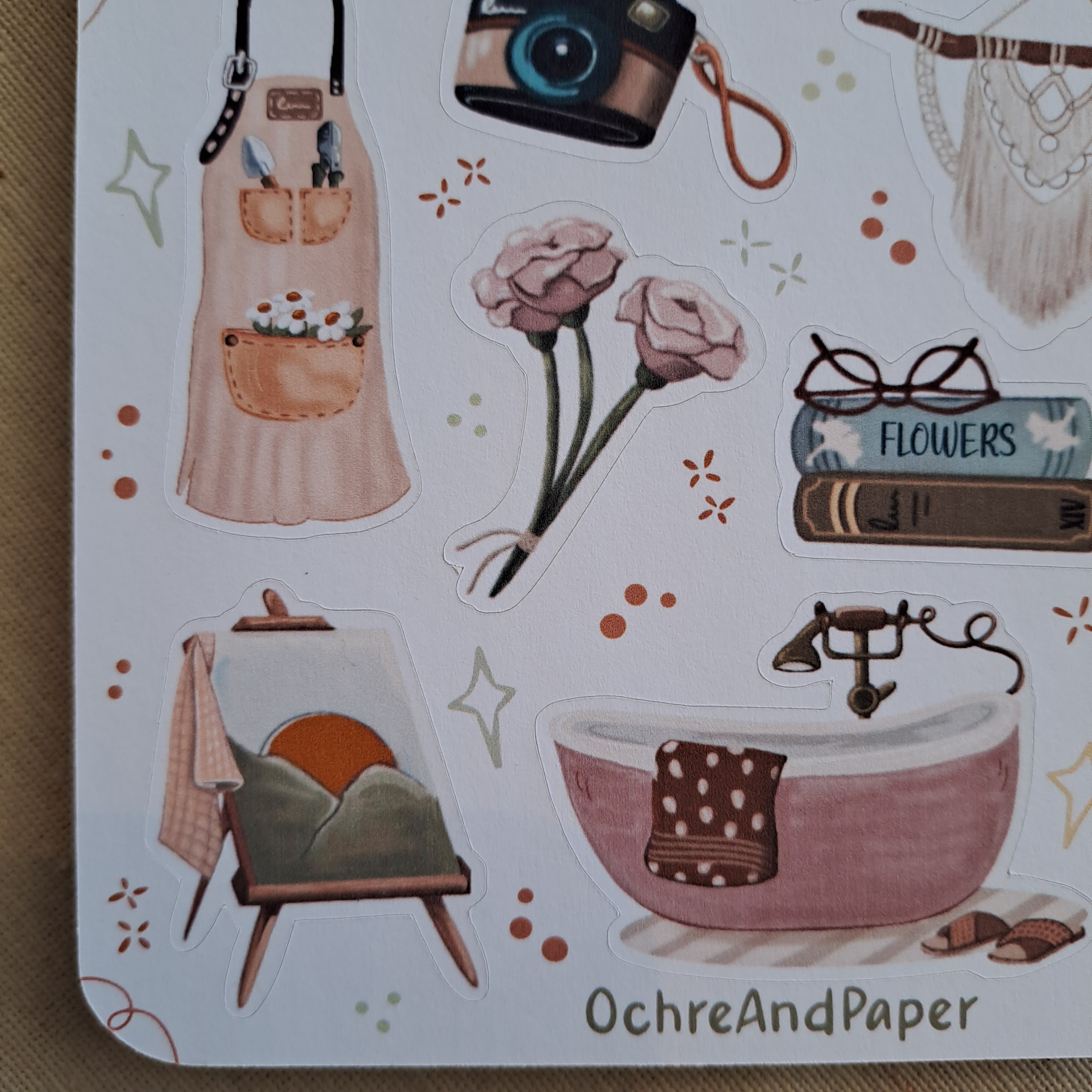Cozy Hygge Sticker Sheet – Scrapbook, Journal, Planner Stickers - Etsy