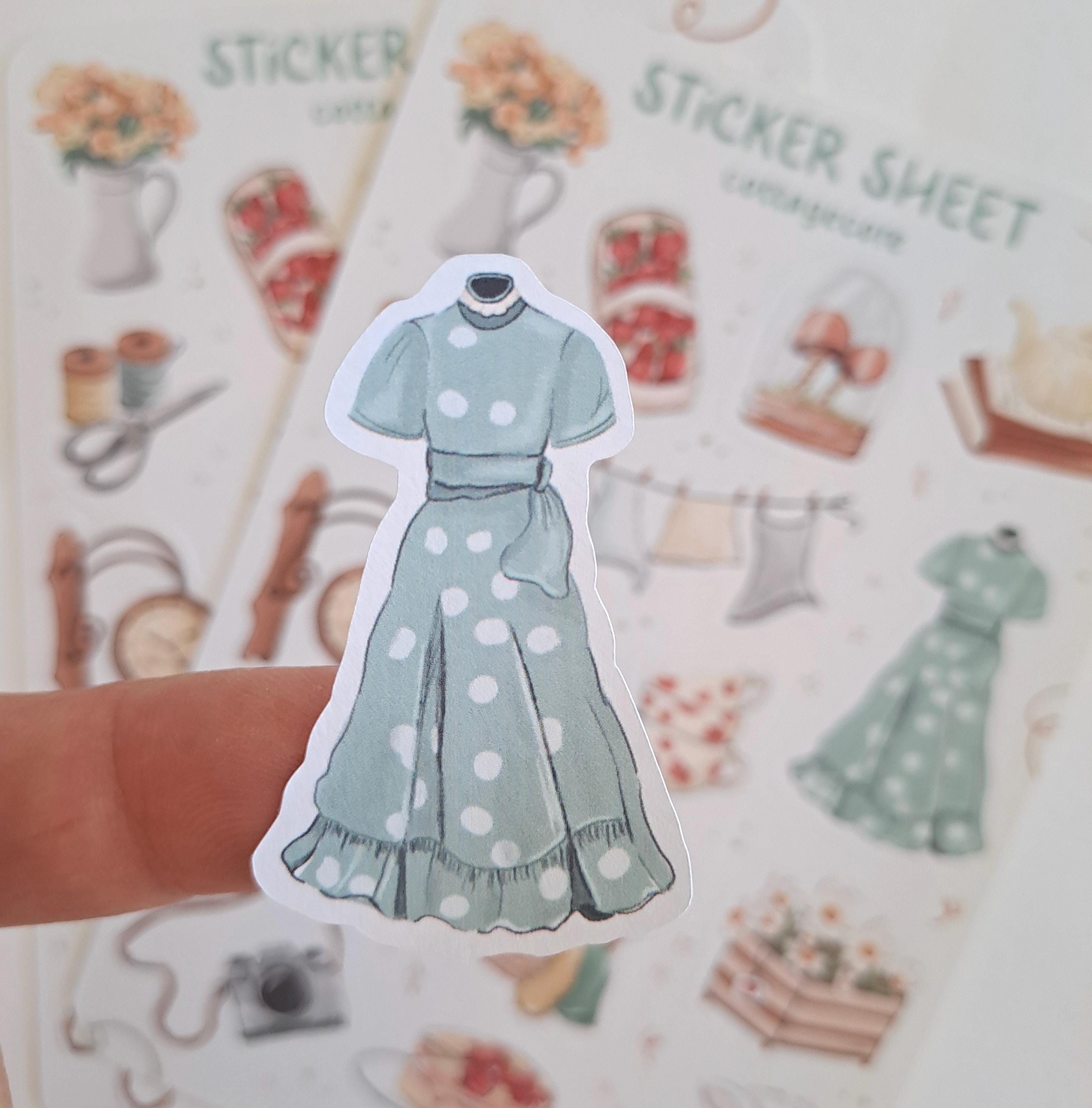 Cottagecore Sticker Sheet – Planner, Journal, Scrapbook Stickers - Etsy