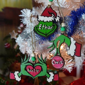 Grinch Christmas Ornaments