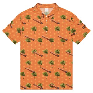 Havana Club House Cartel Men’s slim fit polo, Golf Polo, Men&#39;s Golf Gift