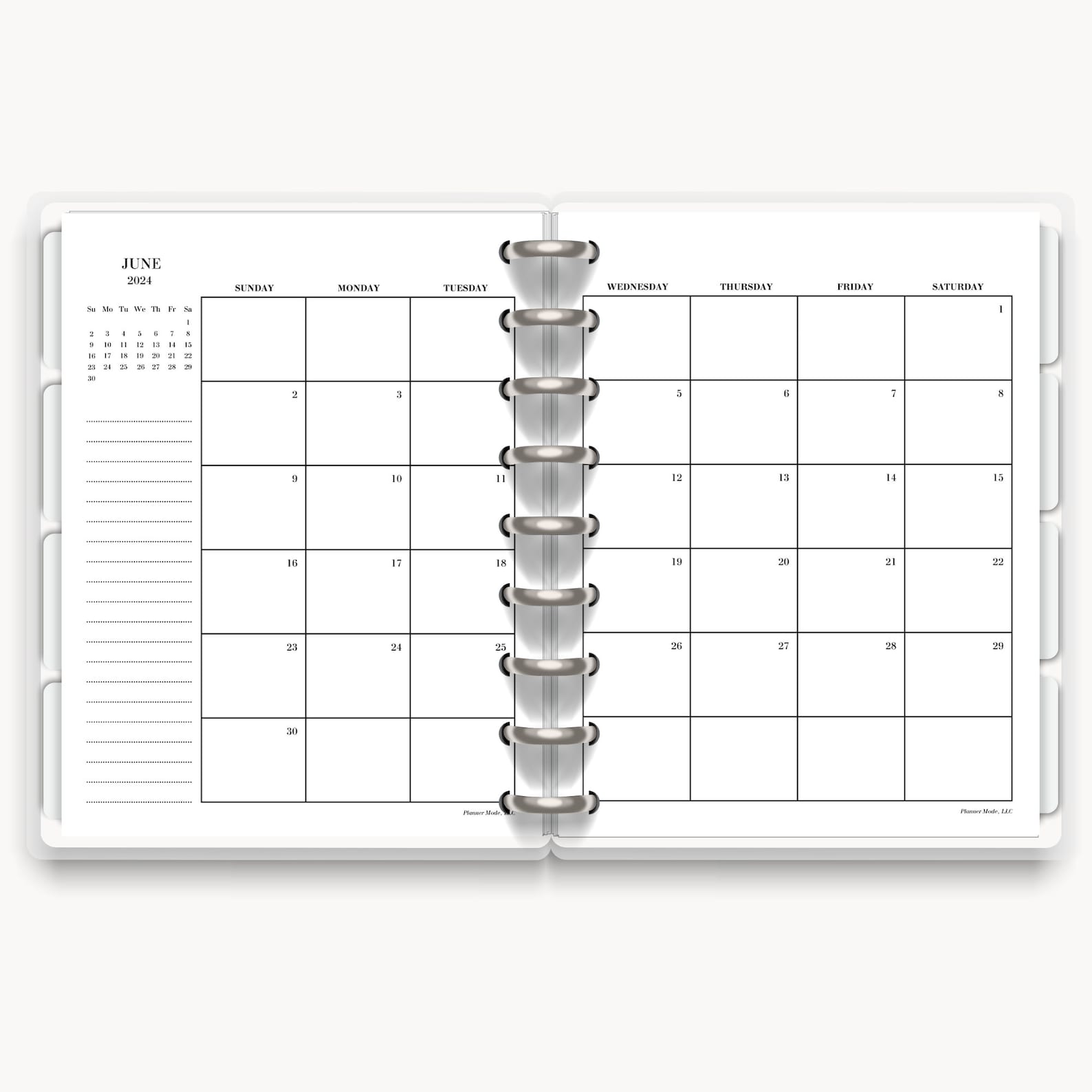 2024 Planner, Dated 2024 Planner, 2024 Monthly Calendar, Planner