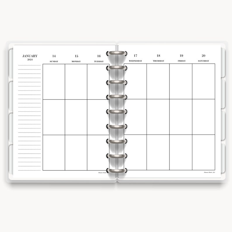 2024 Weekly Planner, Dated 2024 Planner, 2024 Weekly Calendar, Planner