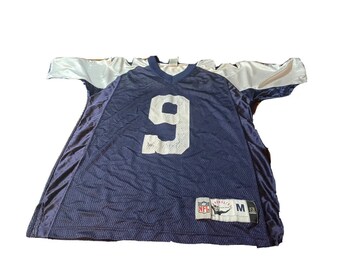 NFL Dallas Cowboys Blue Team Apparel Jersey Tony Romo #9 size XXL