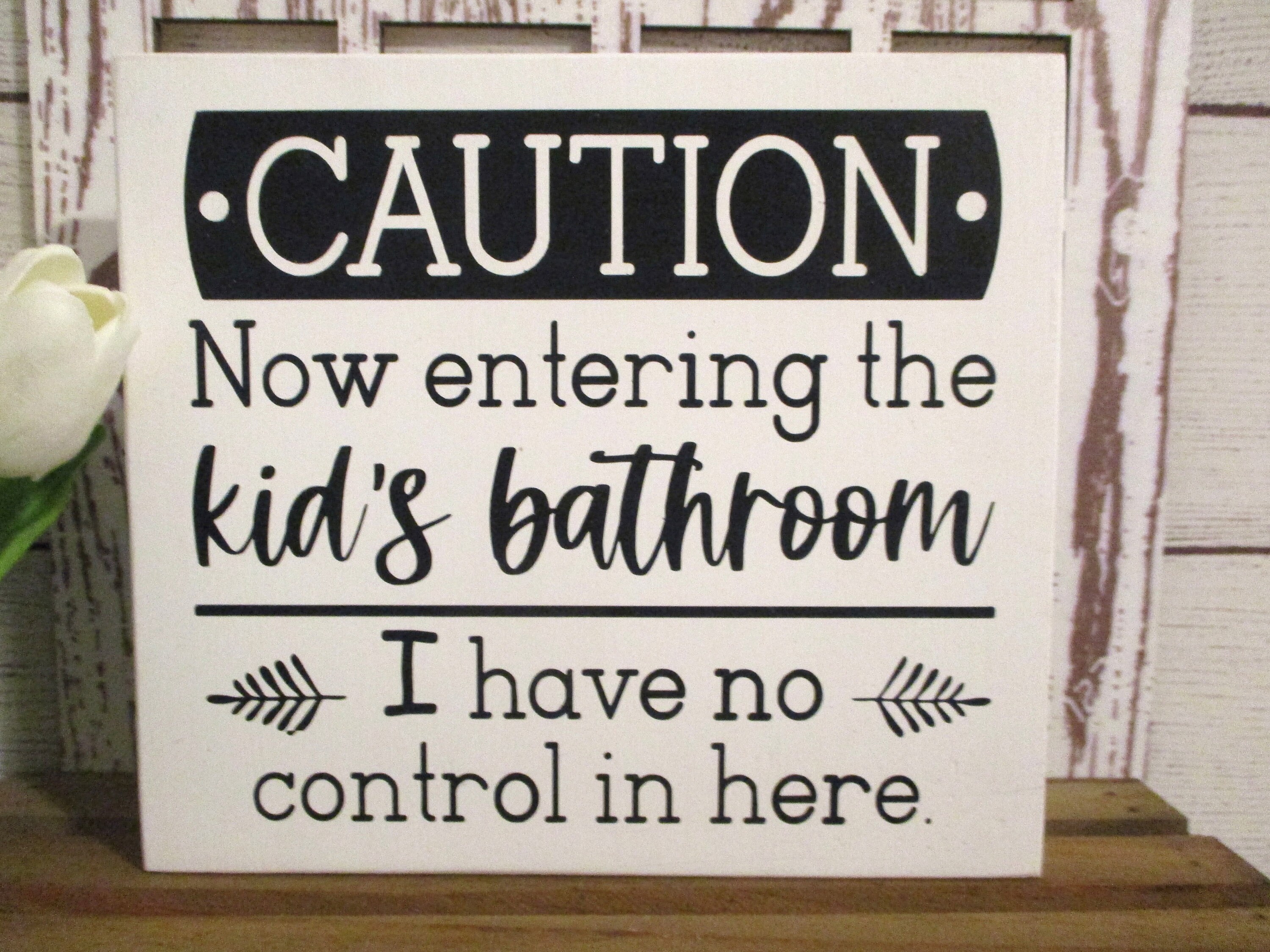 Divertente cartello decorativo per il bagno, decorazione retrò