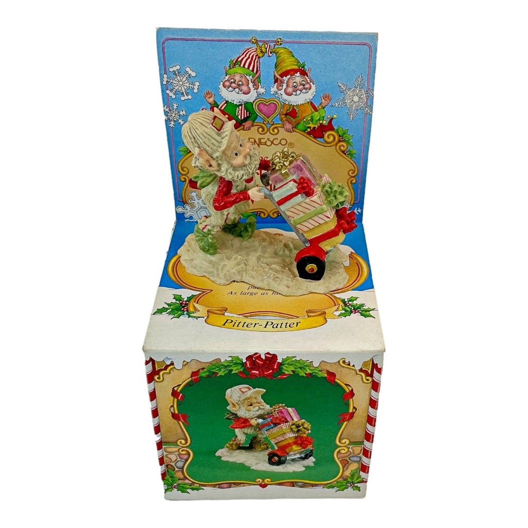Enesco the North Pole Village Pitterpatter Gifts Sandra Etsy