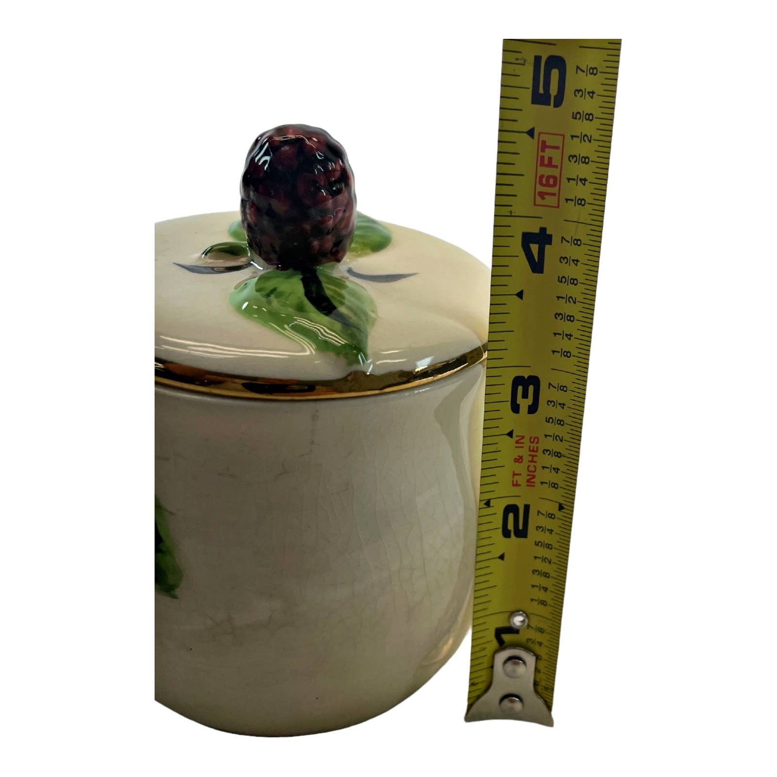 Vintage Jam Jar Knott's Berry Farm Jam Jelly Sugar Pot Etsy