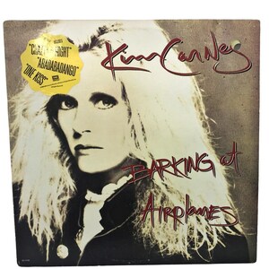 Kim Carnes Barking at Airplanes 1985 Vinyl Lp Album SO-17159 EMI Pop Rock