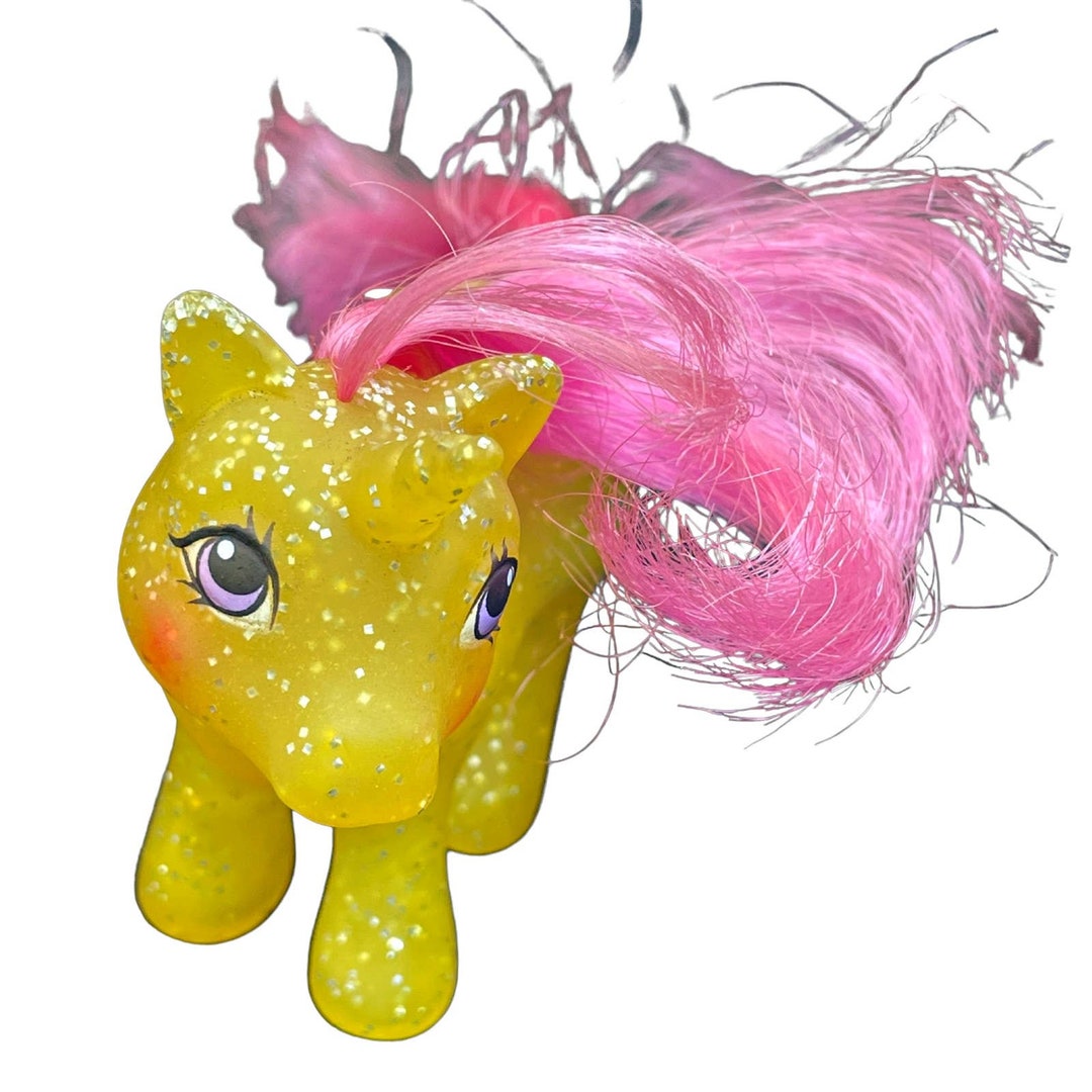 Vintage 1984 My Little Pony Baby Sparkle Gusty Yellow Hot Air Etsy 日本