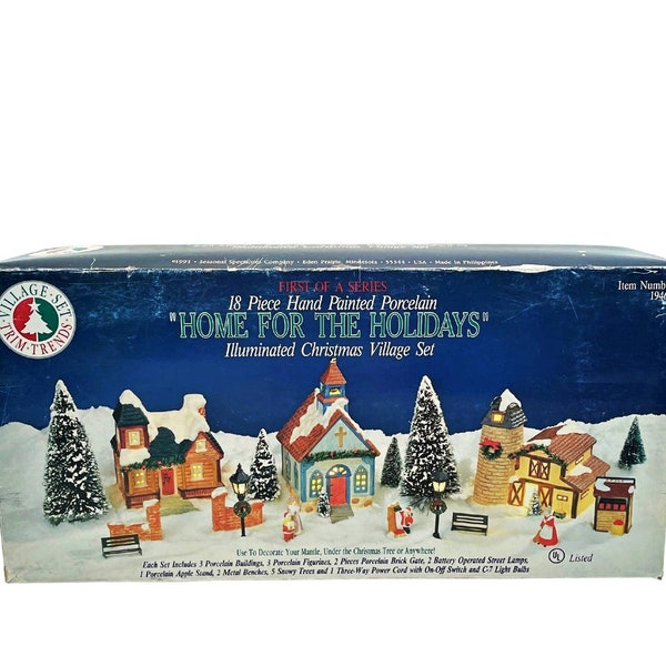 Trim A Home Christmas Village 