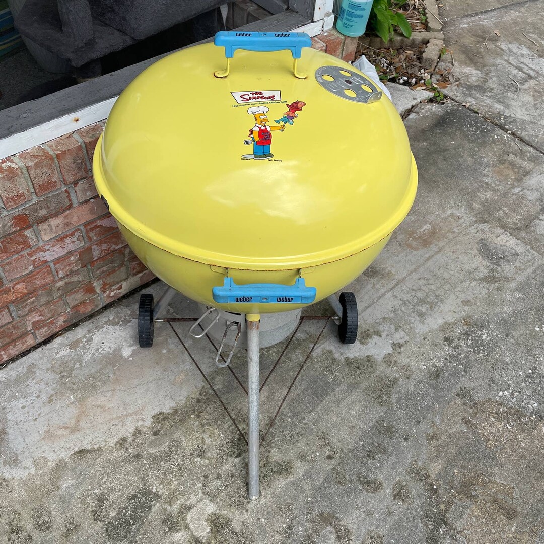 Vintage er Simpsons Grill 10th Anniversary Limited Ed. Yellow