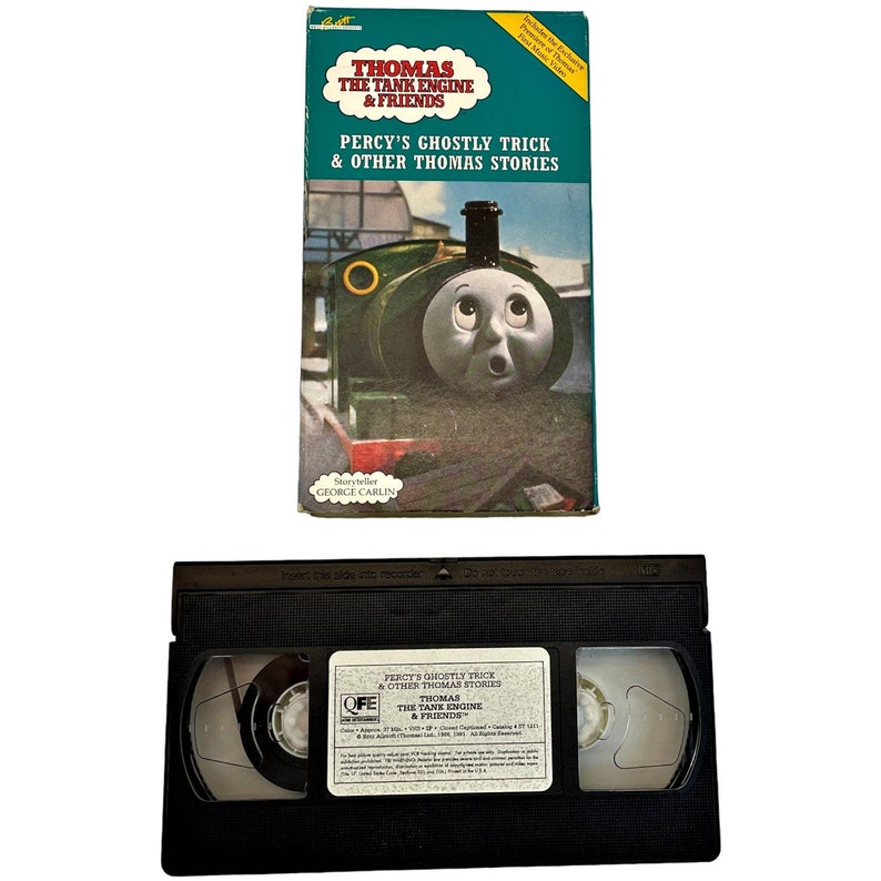 Thomas the Tank Percy's Ghostly Trick and Other Thomas Stories VHS ...