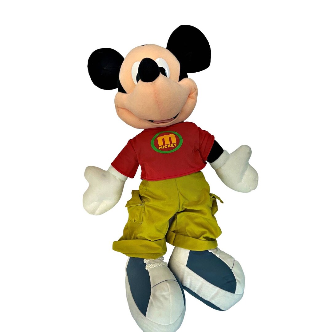 Disney Toys R Us Fisher Price 24 2000 Mickey Mouse Jumbo Plush