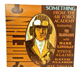 FALCONAIRES, Steve Alaimo Something From The Air Force Academy LP 1970 Mark Lindsay