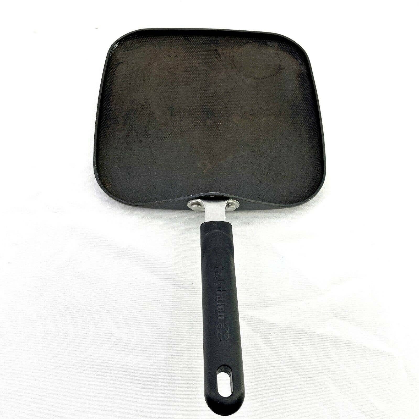 Calphalon Griddle Ribbed Frying Pan Nonstick 11 Square 