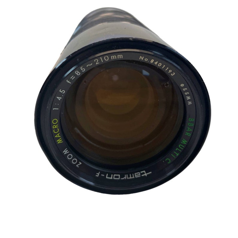 Tamron Zoom Macro 85 210mm F4 5 BBAR Multi C Adaptall Lens Nikon F AI tamron-zoom-macro-85-210mm-f4-5-bbar-multi-c-adaptall-lens-nikon-f-ai