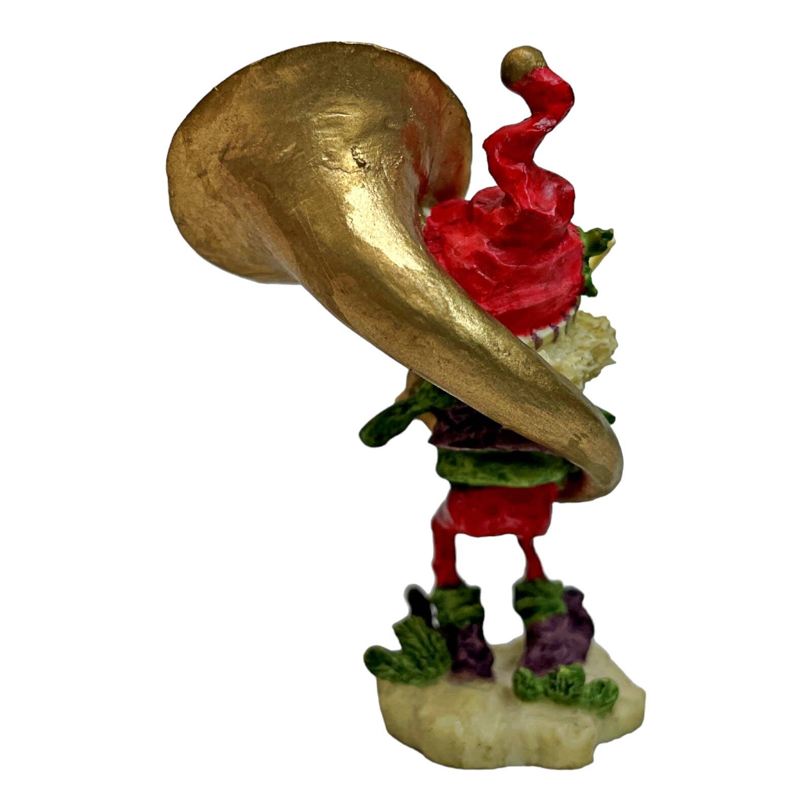 Enesco the North Pole Village Snookie W/ Tuba 1989 Sandra Enesco the North Pole Village Snookie W/ Tuba 1989 Sandra