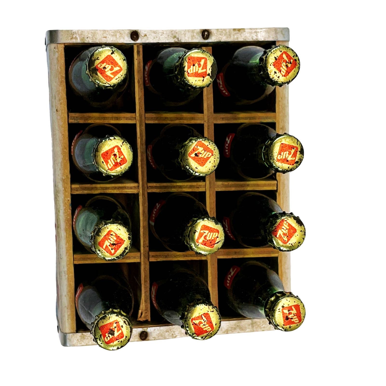 最高級のスーパー Lot of (12) Vintage 7up Seven-up Miniature Bottles With その他