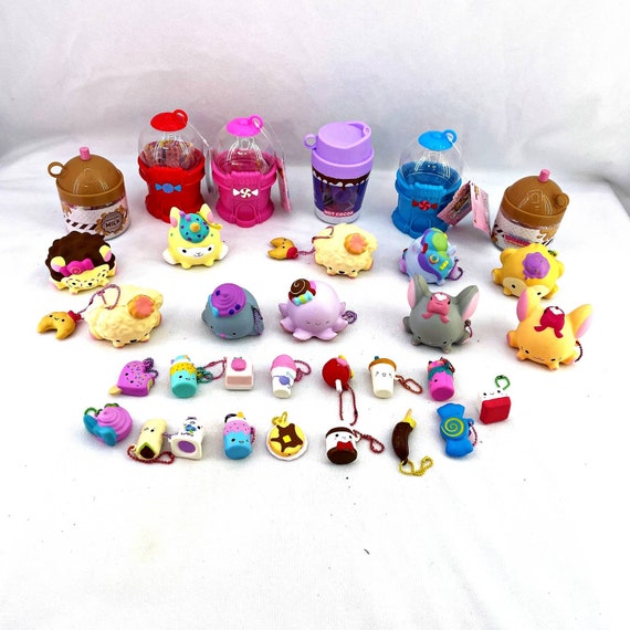 4 Rare Disney Stitch Squishy Collectables Lot