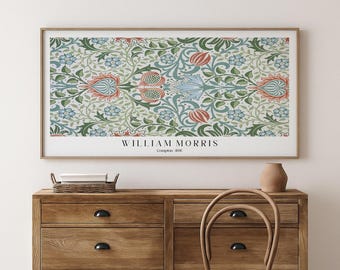 William Morris Large Wall Art, William Moris Compton 1896 Art, Landscape Botanical Wall Art, Exhibition Poster, Large Wall Art