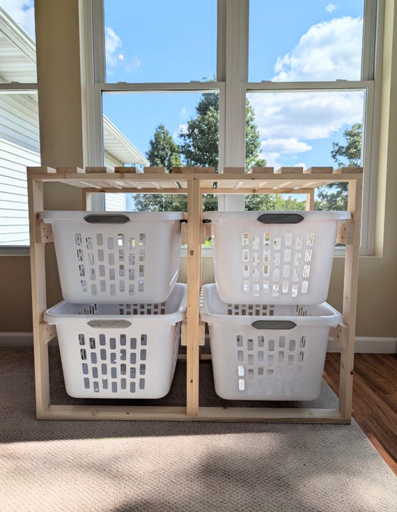 4+ Laundry Basket Holder