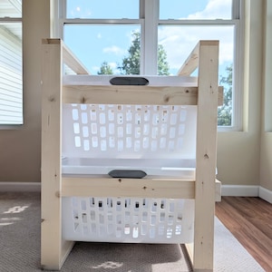 4+ Laundry Basket Holder image 9