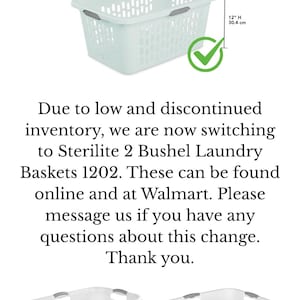 Laundry Basket Holder Storage Shelf (2 Bushel) image 2