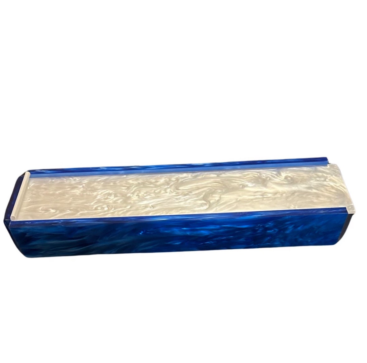 Lucite Rummikub Premium Set Tiles, Holders, and Storage Acrylic Box