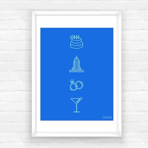 Company Inspired Minimalist Printable Wall Art | Broadway Printable Gift For Musical Theatre/Sondheim Fans | Instant Digital Download