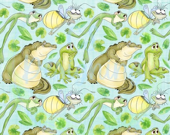 Tiana seamless,Princess Seamless Pattern,Digital Paper,Digital,princess seamless,Paper,Seamless Pattern,Background,Design,Watercolor,tiana