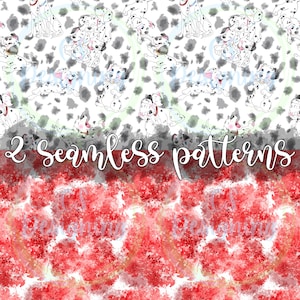 Cruella seamless,101 Dalmatians,cruella digital paper,Seamless Pattern,Digital Paper,Digital,Paper,Seamless,Design,Clipart,Printable,Pattern