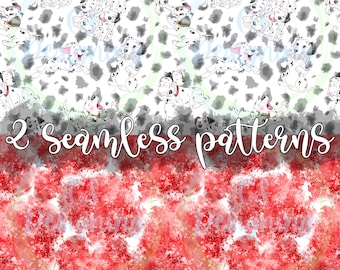 Cruella seamless,101 Dalmatians,cruella digital paper,Seamless Pattern,Digital Paper,Digital,Paper,Seamless,Design,Clipart,Printable,Pattern