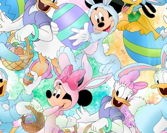 Mouse Easter,easter Seamless Pattern,Easter Pattern,Seamless Pattern,Digital,Paper,Seamless,Background,Design,Pattern,Easter minnie,mouse