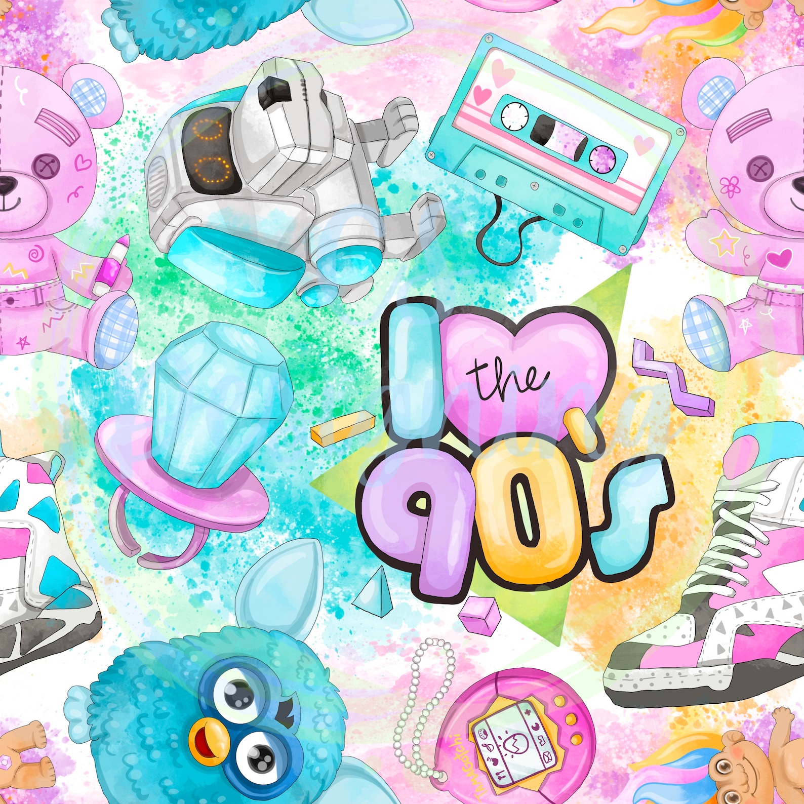 90s Seamless Pattern,seamless Pattern,90s Seamless,90s,90s Seamless ...