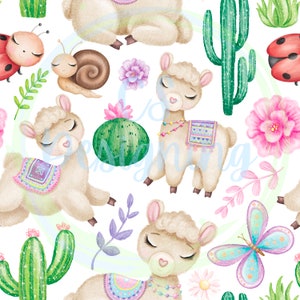Llama seamless digital file,Seamless Pattern,Digital Paper,Digital,Paper,Seamless,Background,Design,Clipart,Printable,Print,Pattern,llama