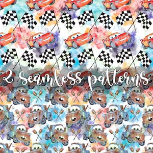 Cars seamless file,cars seamless,Seamless Pattern,Digital Paper,Digital,Paper,Seamless,Design,Clipart,Printable,mater,car,cars digital paper