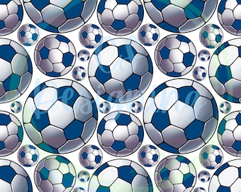 Soccer Ball Seamless Pattern File - Etsy