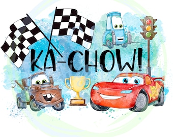 Cars png,sublimation,cars sublimation,kachow png,sublimation prints,png design,tshirt design,transfer,cars shirt,boys png,boy sublimation
