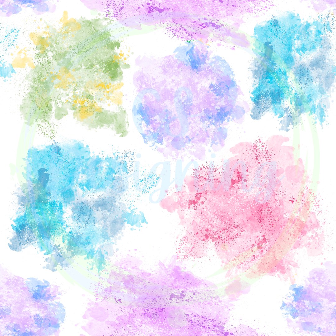 Splatter Background,seamless Pattern,clipart,digital Paper,digital ...