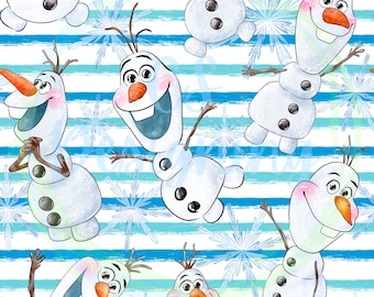 Frozen digital paper,Olaf,Olaf seamless pattern,Seamless Pattern,Magic kingdom seamless,frozen fabric,Olaf seamless,frozen seamless,Frozen