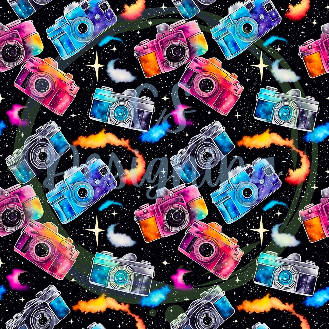 Camera Seamless,seamless Pattern,digital Paper,digital,paper,seamless ...