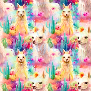 Llama seamless,cactus seamless,Seamless Pattern,Digital Paper,Digital,Paper,Seamless,Background,Design,cactus,Printable,Print,Pattern,llama