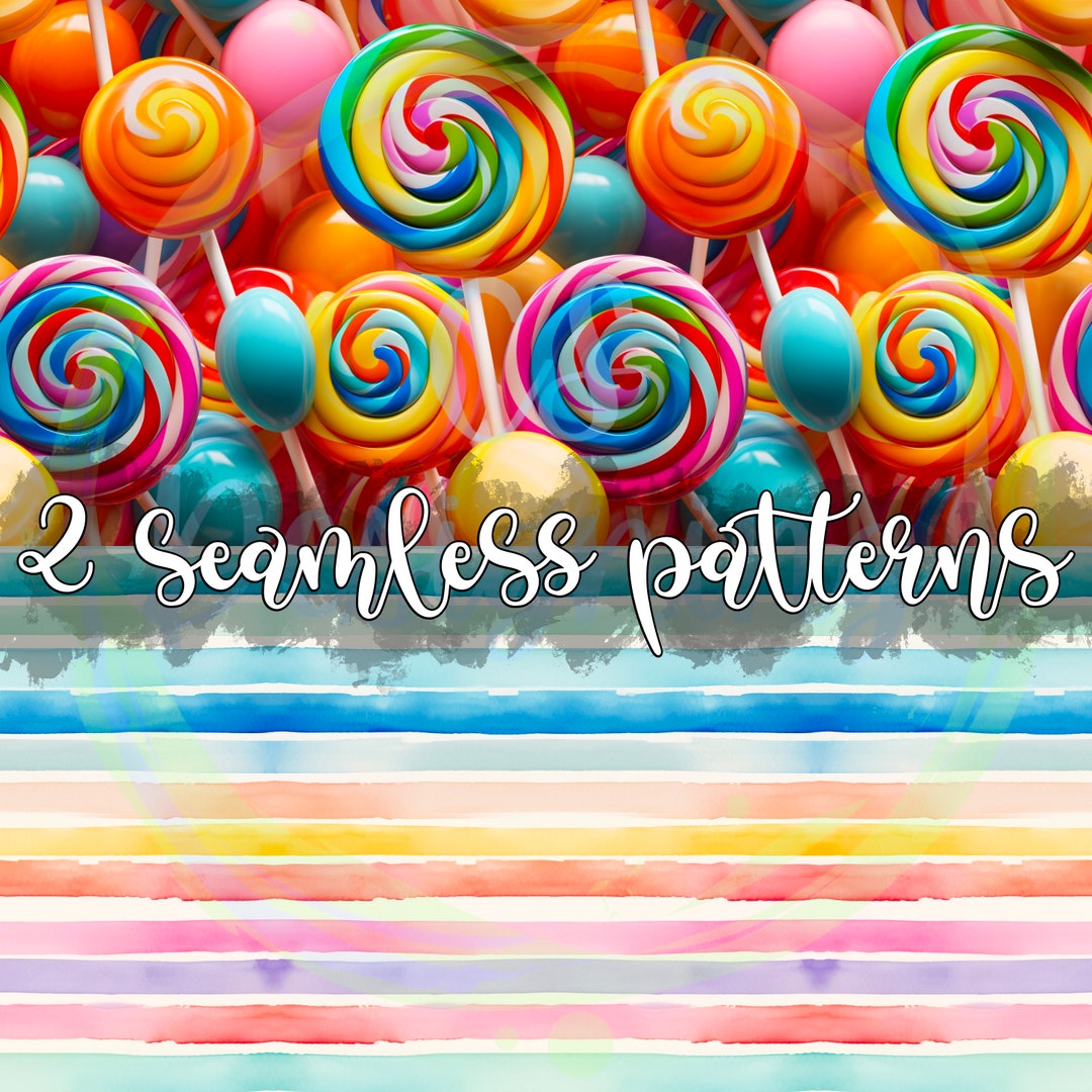 Candy Seamless Pattern,candy Digital Print,seamless Pattern,digital ...