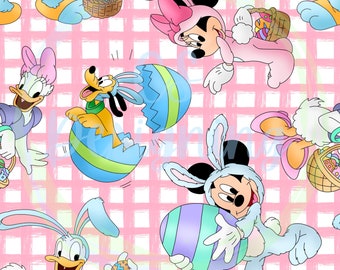 Mouse Easter,easter Seamless Pattern,Easter Pattern,Seamless Pattern,Digital,Paper,Seamless,Background,Design,Pattern,Easter minnie,mouse