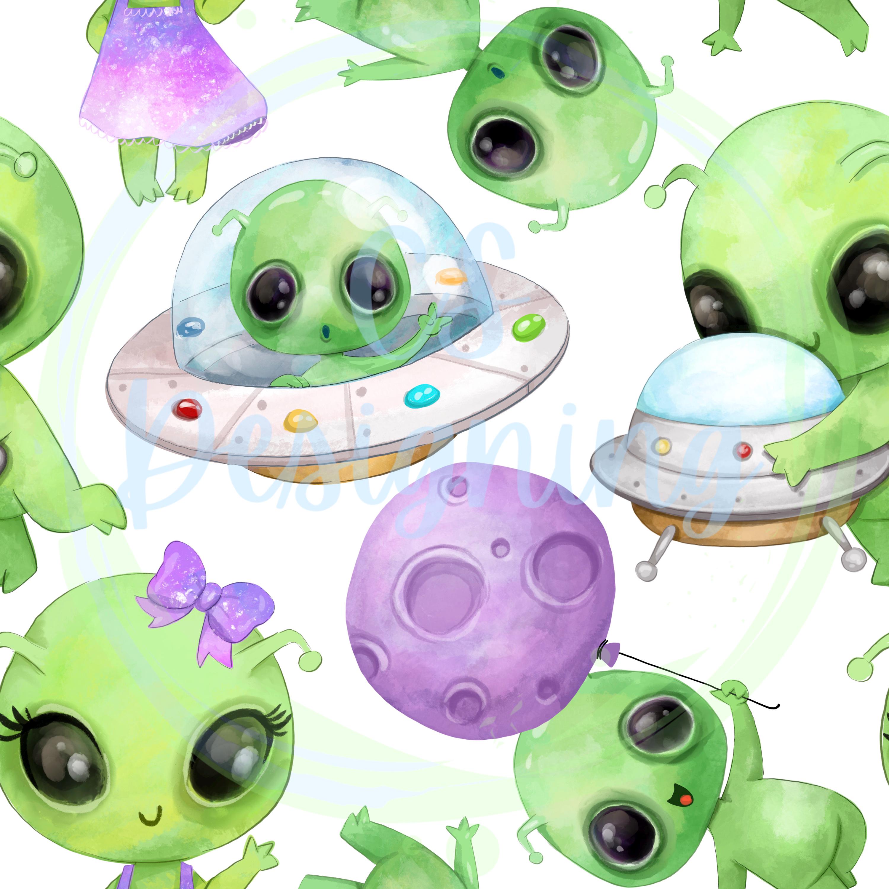 Alien Seamless,seamless Pattern,digital Paper,digital,paper,seamless ...