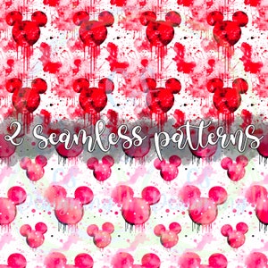 Magic kingdom seamless,Mouse Friends,Seamless Pattern,Digital Paper,Digital,Paper,Seamless,Background,Design,Clipart,Printable,Print,Pattern