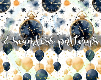 New year seamless,new year Digital,new years eve,Seamless pattern,new years digital paper,New year,New year seamless file,2024,new year file