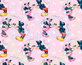 Mouse valentine,Valentines Seamless Pattern,Vday Pattern,Seamless Pattern,Digital,Paper,Seamless,Background,Design,Pattern,Princess seamless